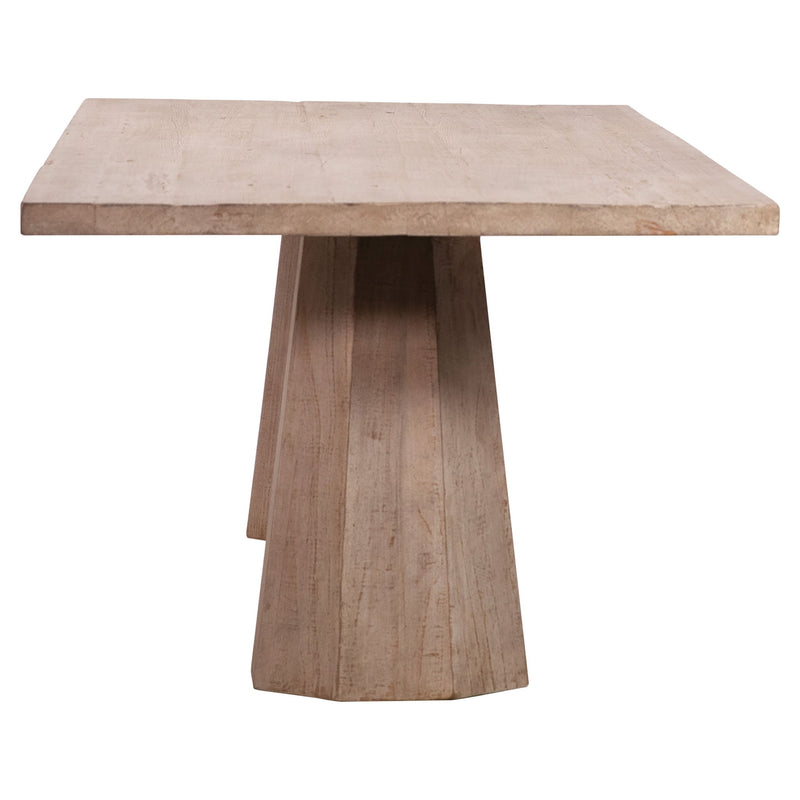 Jansen - Dining Table 96" - Light Warm Wash