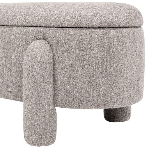 Hugo - Oval Fully Upholstered Storage Bench - R&R Furniture Gallery (Fountain Valley, CA)