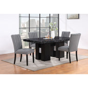 Jhoanna - Dining Table - Black - R&R Furniture Gallery (Fountain Valley, CA)