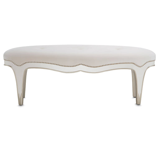 London Place - Bed Bench - Creamy Pearl - R&R Furniture Gallery (Fountain Valley, CA)
