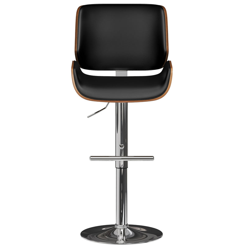 Dixie - Adjustable Swivel Bar Stool - Black