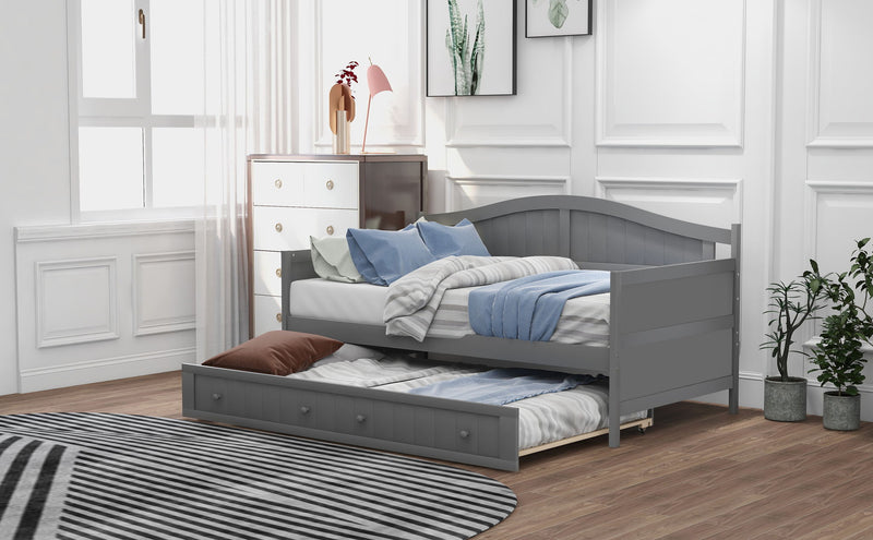 Wooden Daybed, Sofa Bed, No Box Spring Needed - R&R Furniture Gallery (Fountain Valley, CA)