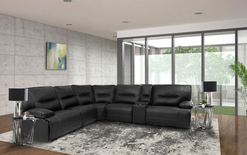 Spartacus - Power Reclining Sectional - R&R Furniture Gallery (Fountain Valley, CA)