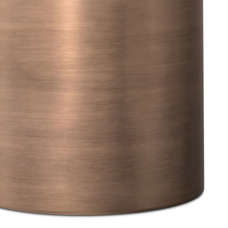 Corbin - Handcrafted Metal Side Table - R&R Furniture Gallery (Fountain Valley, CA)
