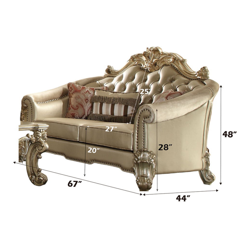Vendome II - Loveseat (w/3 Pillows) - R&R Furniture Gallery (Fountain Valley, CA)