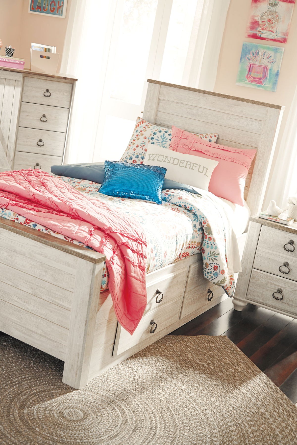 Willowton - Headboard - R&R Furniture Gallery (Fountain Valley, CA)