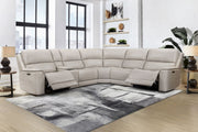 Easton - Power Reclining Sectional With Power Adjustable Headrests - R&R Furniture Gallery (Fountain Valley, CA)