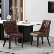 Cheney - Contemporary Dining Chair Tufted Upholstery (Set of 2) - R&R Furniture Gallery (Fountain Valley, CA)