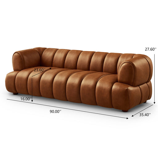 Jasmin - Elegant Upholstered Sofa - R&R Furniture Gallery (Fountain Valley, CA)