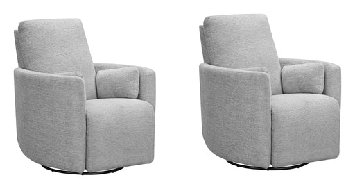 Turner - Manual Swivel Glider Recliner (Set of 2) - R&R Furniture Gallery (Fountain Valley, CA)