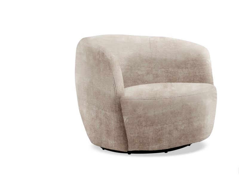 Carina - Swivel Barrel Chair - R&R Furniture Gallery (Fountain Valley, CA)