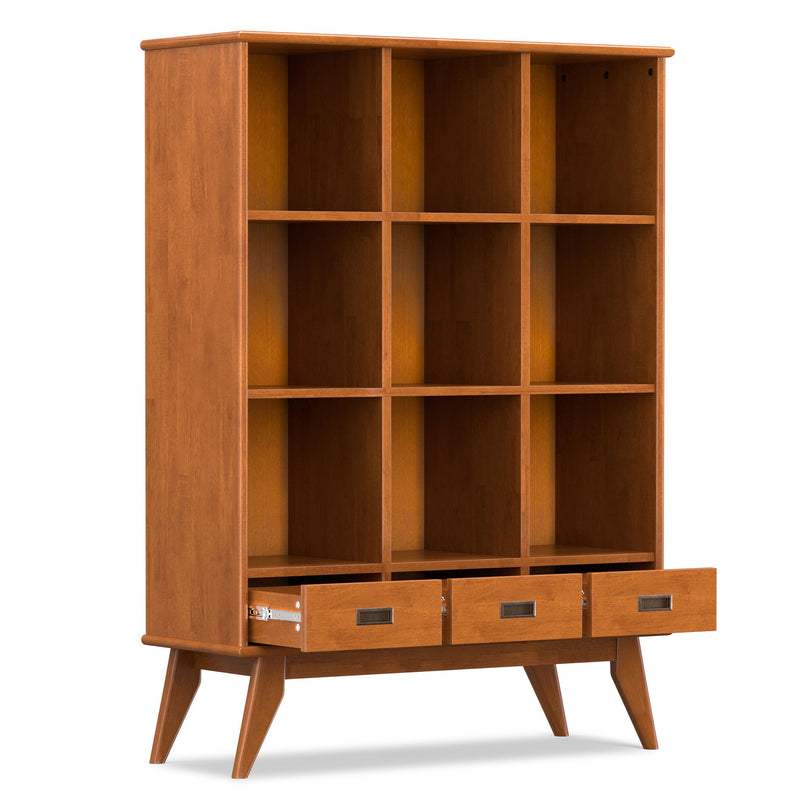 Draper - 9 Cube Storage With Drawers - Brown - R&R Furniture Gallery (Fountain Valley, CA)