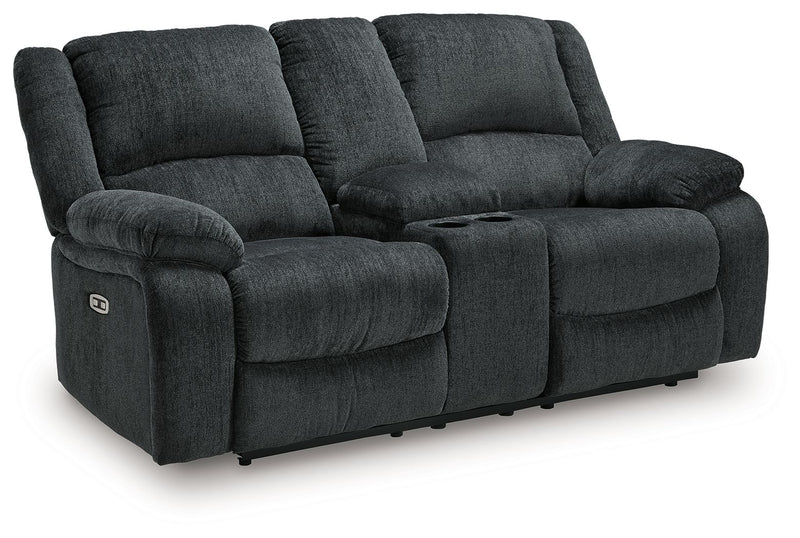 Draycoll - Reclining Loveseat - R&R Furniture Gallery (Fountain Valley, CA)