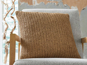Habenvale throw pillow by Signature Design Ashley featuring textured fabric and decorative pattern for cozy home decor.