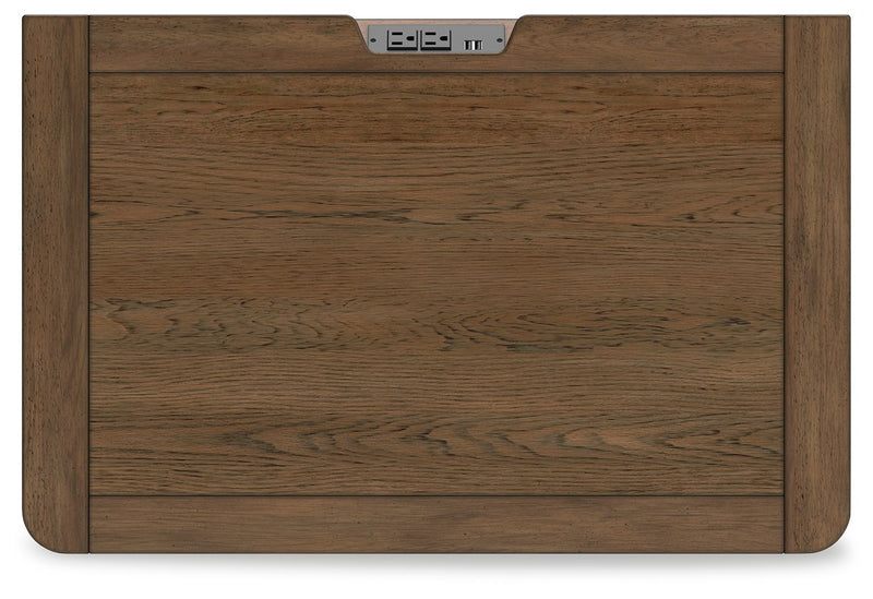 Cabalynn - Two Drawer Night Stand - Light Brown - R&R Furniture Gallery (Fountain Valley, CA)