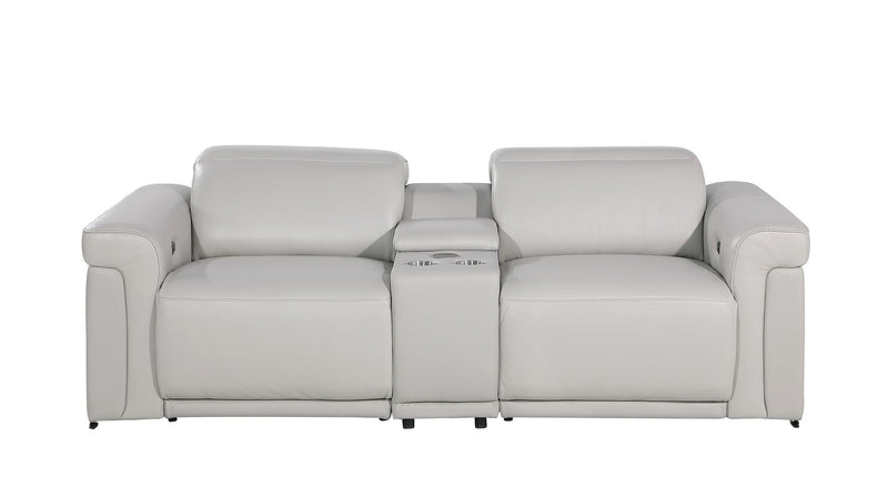 1126 - 7-Piece Modular Power Reclining Sofa, Loveseat & Chair Set In With 6 Power Recliners & Power Headrests