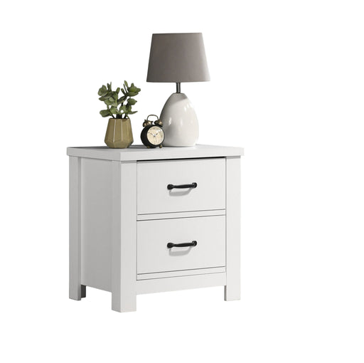 Cassini - 3 Piece Bedroom Set - White - R&R Furniture Gallery (Fountain Valley, CA)