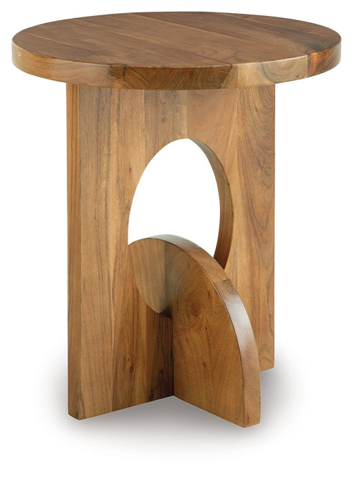 Hollbourne - Accent Table - Brown - R&R Furniture Gallery (Fountain Valley, CA)