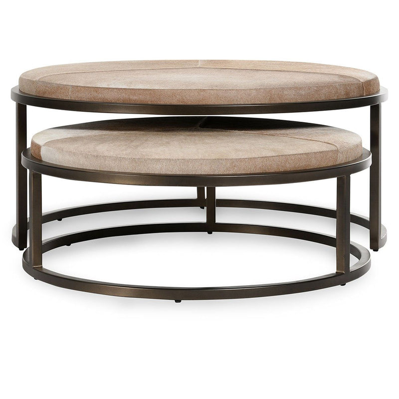 Hayword - Hide Nesting Coffee Tables (Set of 2) - R&R Furniture Gallery (Fountain Valley, CA)