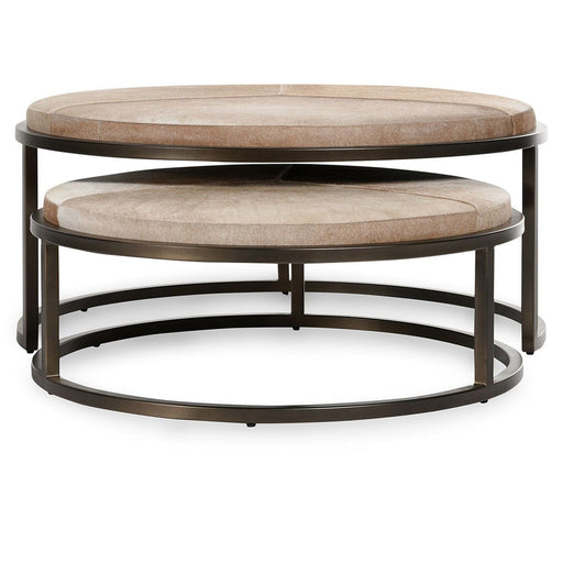 Hayword - Hide Nesting Coffee Tables (Set of 2) - R&R Furniture Gallery (Fountain Valley, CA)