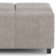 Avalon - Upholstered Storage Ottoman - R&R Furniture Gallery (Fountain Valley, CA)
