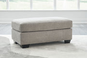 Avenal Park - Ottoman - Flannel - R&R Furniture Gallery (Fountain Valley, CA)