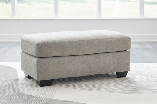 Avenal Park - Ottoman - Flannel - R&R Furniture Gallery (Fountain Valley, CA)