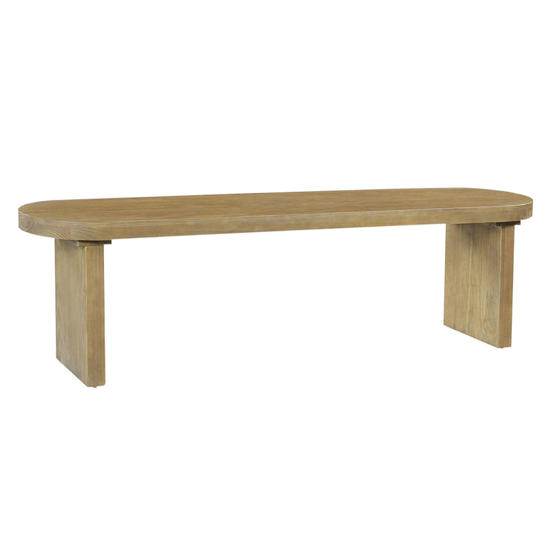 Indoor dining bench by Noble House with pine finish, accommodates 3 people, sturdy design supports up to 350 lbs.