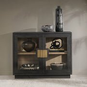 Larson - Reclaimed Pine 2 Door Cabinet - R&R Furniture Gallery (Fountain Valley, CA)