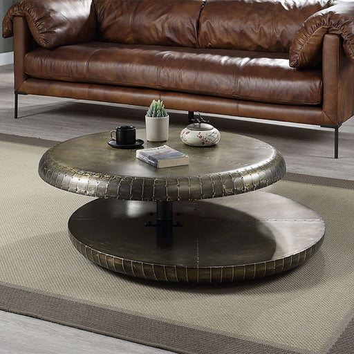 Brancaster - Coffee Table - Bronze Aluminum - R&R Furniture Gallery (Fountain Valley, CA)