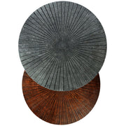 Drake - 2 Piece Nesting Table - Antique Nickel / Antique Copper - R&R Furniture Gallery (Fountain Valley, CA)