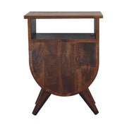 Split - Bedside Table - Chestnut - R&R Furniture Gallery (Fountain Valley, CA)