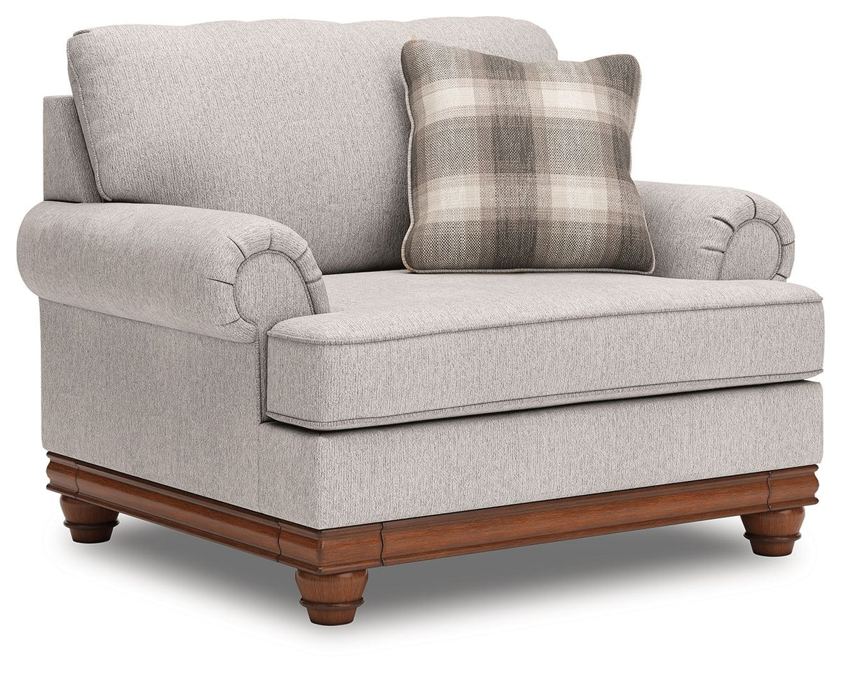Clearbrooke - Chair And A Half - Sandstone - R&R Furniture Gallery (Fountain Valley, CA)