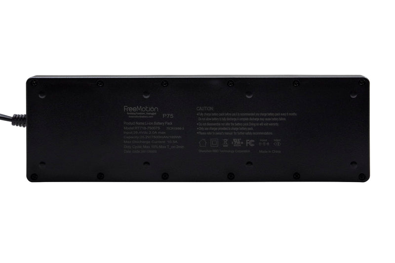 Freemotion - Battery 7500 mAh - Black - R&R Furniture Gallery (Fountain Valley, CA)