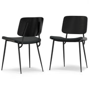 Hayley - Ergonomic Dining Chair (Set of 2) - R&R Furniture Gallery (Fountain Valley, CA)