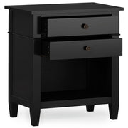 Carlton - Bedside Table, Handcrafted - R&R Furniture Gallery (Fountain Valley, CA)