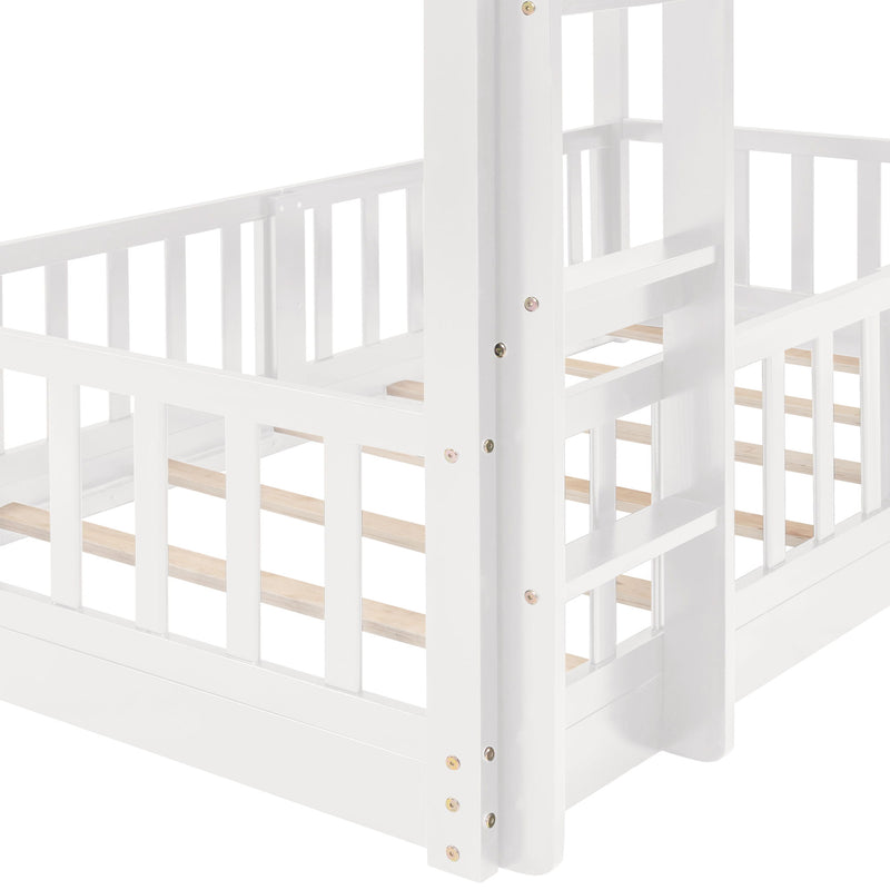 Functional Bunk Bed & Convertible Ladder And Slide - R&R Furniture Gallery (Fountain Valley, CA)