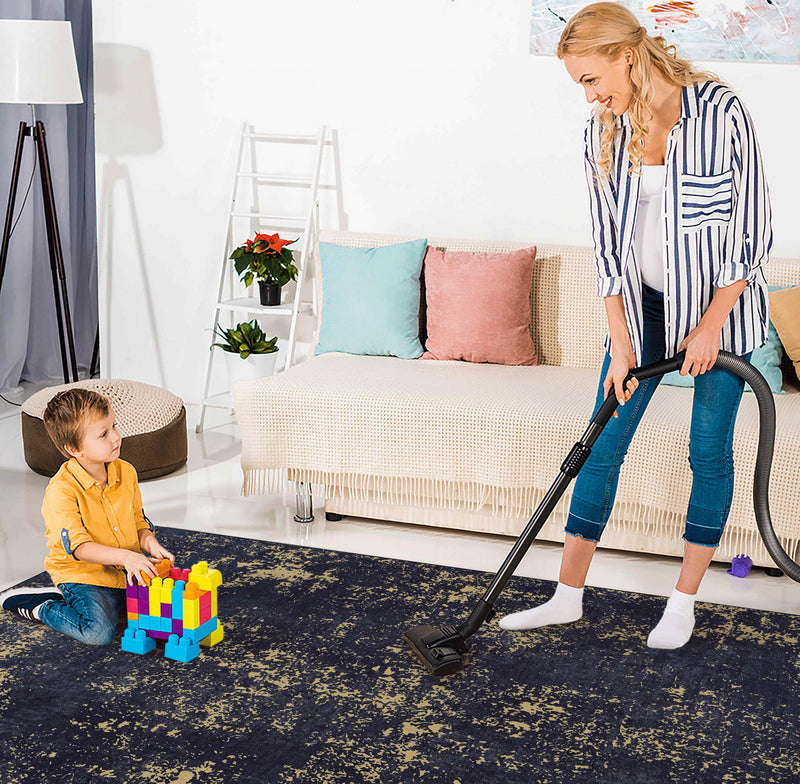 Maval - Abstract Washable Area Rug - R&R Furniture Gallery (Fountain Valley, CA)