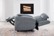 Parker Living Callahan power lift recliner with heat and massage, featuring plush upholstery and ergonomic design.