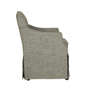 London - Upholstered Skirted Dining Arm Chair - R&R Furniture Gallery (Fountain Valley, CA)