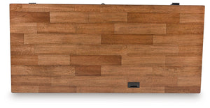 Wildenauer - Home Office Desk - Brown / Black - R&R Furniture Gallery (Fountain Valley, CA)