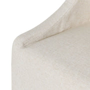 Warwick - Upholstered Rolling Dining Chair - R&R Furniture Gallery (Fountain Valley, CA)