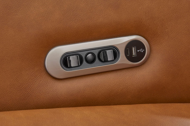 Remmington - Power Swivel Glider Recliner - R&R Furniture Gallery (Fountain Valley, CA)