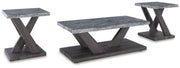 Bensonale - Occasional Table Set (Set of 3) - Brown / Gray - R&R Furniture Gallery (Fountain Valley, CA)