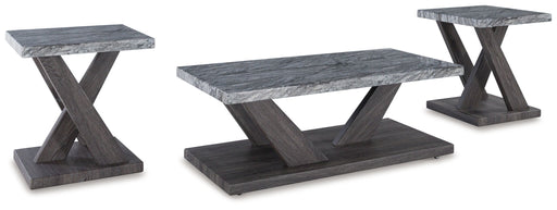 Bensonale - Occasional Table Set (Set of 3) - Brown / Gray - R&R Furniture Gallery (Fountain Valley, CA)