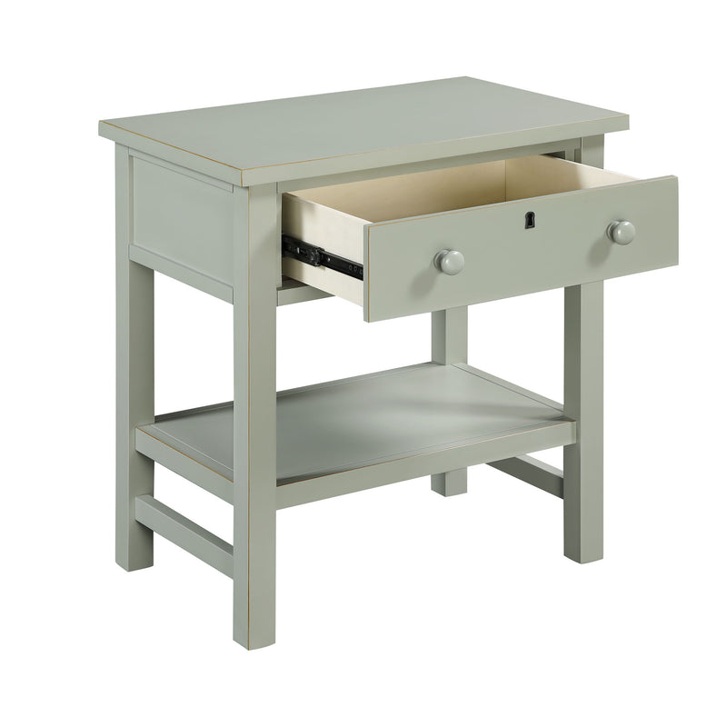 Finley - 1 Drawer Storage Nightstand - R&R Furniture Gallery (Fountain Valley, CA)