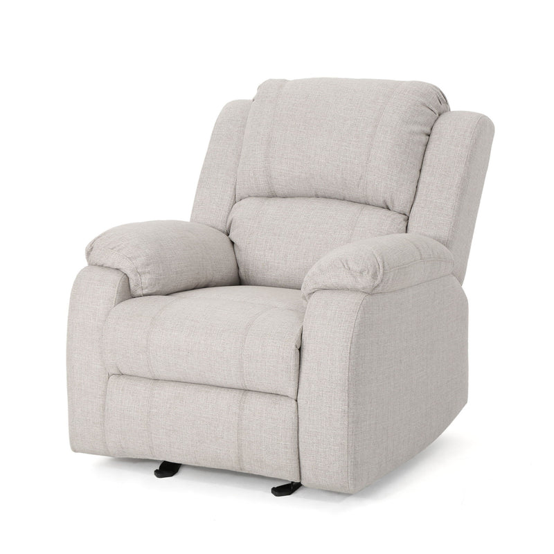 Supreme Comfort Manual Recliner Chair - R&R Furniture Gallery (Fountain Valley, CA)