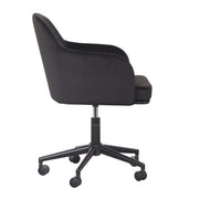 TOV Furniture Sydney desk chair with a sleek design, upholstered seat, and modern metal legs for contemporary office decor.