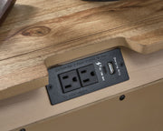 Ridgester - Three Drawer Night Stand - Light Brown - R&R Furniture Gallery (Fountain Valley, CA)