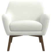 Panom - Lounge Chair - Brown / White - R&R Furniture Gallery (Fountain Valley, CA)